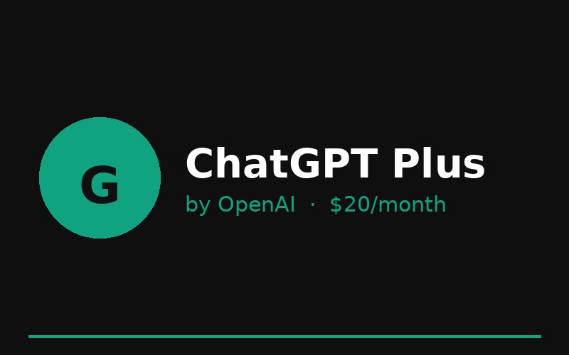 ChatGPT Plus